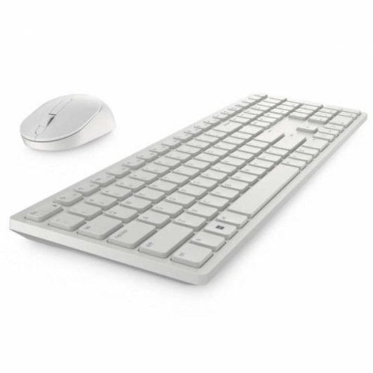 Ratón inalámbrico USB-A 1600 DPI óptico 3 botones blanco compacto
