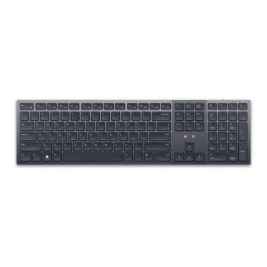 Dell KB900 Teclado Profissional Sem Fios RF + Bluetooth Retroiluminado para Zoom e Teams (UK)