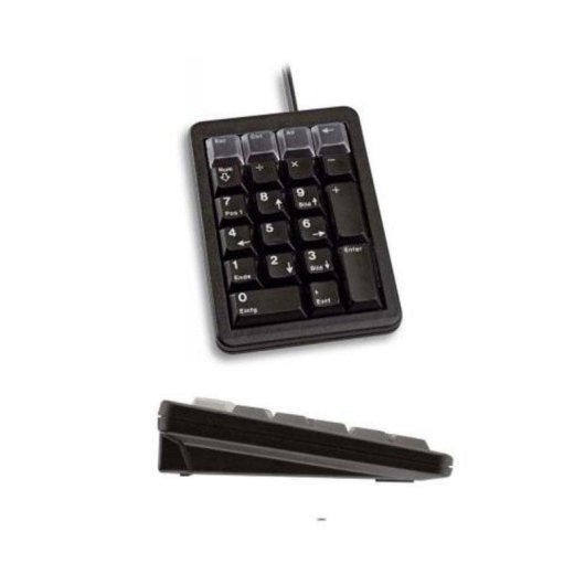 Teclado Cherry G84-4700 mecânico compacto USB programável Layout ES preto