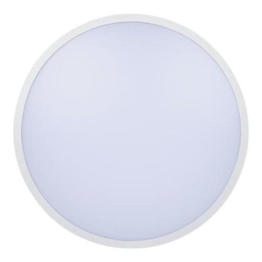 Plafon LED Superficial Redondo 24W Regulável Branco 34 cm Alta Eficiência CCT