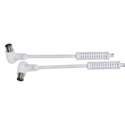 Conector antena TV DCU Advance Tecnologic 391101 filtros LTE 3 m PVC blanco