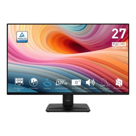 Monitor MSI PRO MP271A E2 27" FullHD 120Hz IPS Tempo de Resposta 1ms Altifalantes VESA