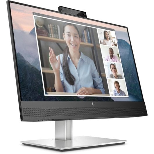 Monitor HP E24mv G4 23,8" FullHD 60Hz IPS Webcam 5MP Altoparlanti Microfono USB HDMI DP Ergonomico