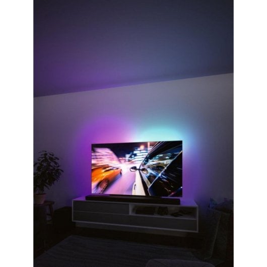 Bande LED Paulmann 78880 Noir 2 m USB RGB pour TV intérieur IP20