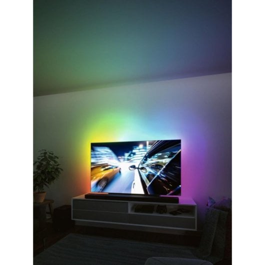 Bande LED Paulmann 78880 Noir 2 m USB RGB pour TV intérieur IP20