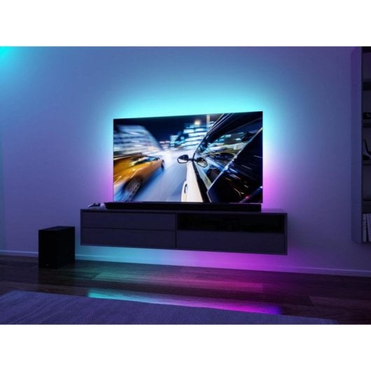 Bande LED Paulmann 78880 Noir 2 m USB RGB pour TV intérieur IP20