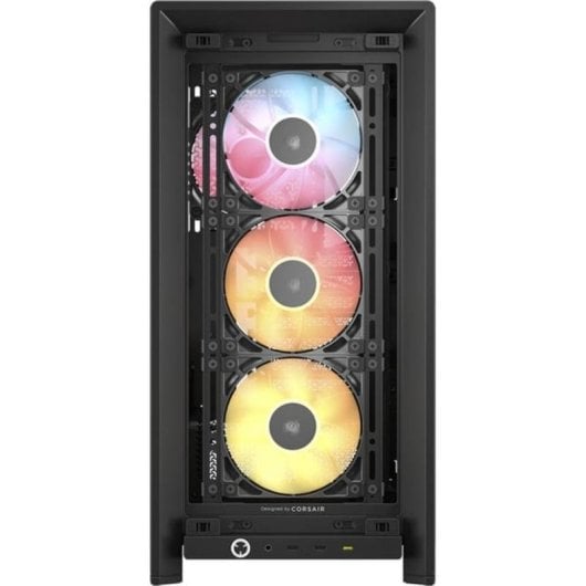 Corsair FRAME 4000D LCD RS ARGB Torre E-ATX com LCD Tátil 14,5" e 4 Ventoinhas ARGB Preta