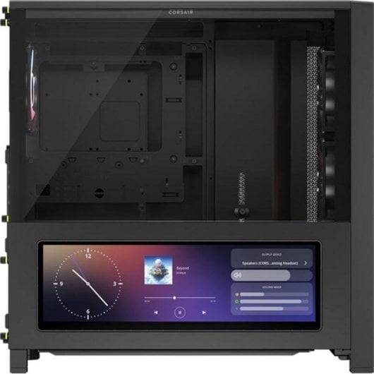 Corsair FRAME 4000D LCD RS ARGB Torre E-ATX com LCD Tátil 14,5" e 4 Ventoinhas ARGB Preta