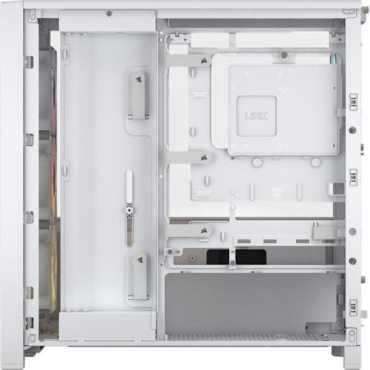Corsair FRAME 4000D LCD RS ARGB Torre E-ATX com LCD Tátil 14,5" e 4 Ventoinhas ARGB Branca