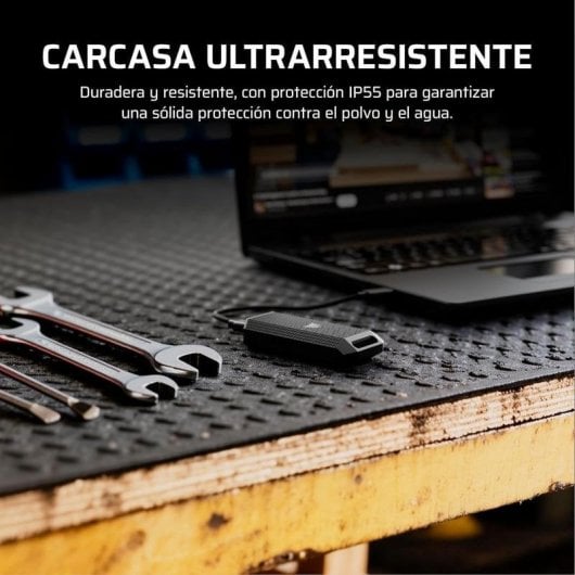 Disque dur SSD externe Corsair EX400U Survivor 4 To USB 4.0 4000 Mo/s IP55