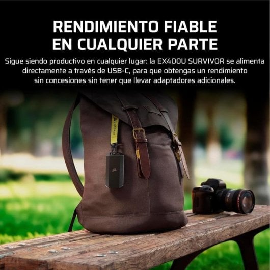 Disque dur SSD externe Corsair EX400U Survivor 4 To USB 4.0 4000 Mo/s IP55