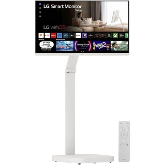 Monitor LG 32U721SAW-W 32" UltraHD 4K 60Hz VA Smart TV HDR10 USB-C 5ms FreeSync Premium