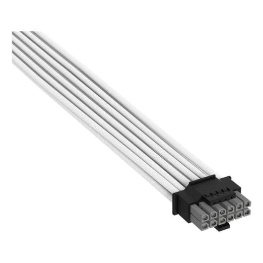 Câble d'alimentation Corsair CP-8920436 PCIe 12V 2x6 mâle 2x8 broches blanc 0,65 m