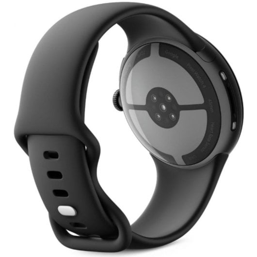 Google Pixel Watch 4 WiFi GPS NFC 45mm AMOLED Noir S/L IP68 Etanche SpO2 Pulsomètre