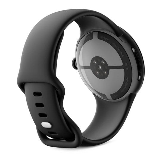 Google Pixel Watch 4 WiFi GPS NFC 45mm AMOLED Noir S/L IP68 Etanche SpO2 Pulsomètre