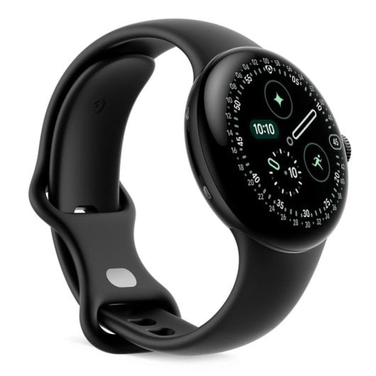 Google Pixel Watch 4 Bluetooth GPS NFC 41 mm AMOLED Noir Obsidian S/L Étanche 5 ATM SpO2