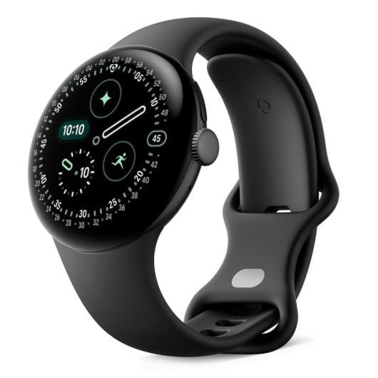 Google Pixel Watch 4 Bluetooth GPS NFC 41 mm AMOLED Noir Obsidian S/L Étanche 5 ATM SpO2