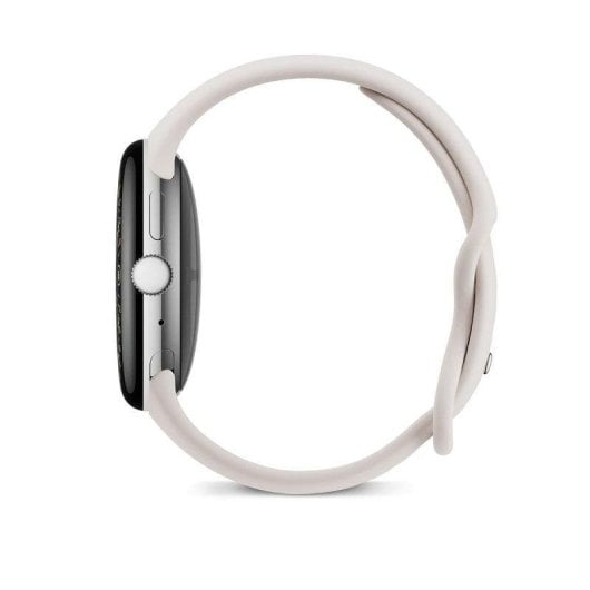 Google Pixel Watch 4 WiFi Bluetooth NFC GPS 41mm AMOLED Argent S/L IP68 SpO2 Cardio