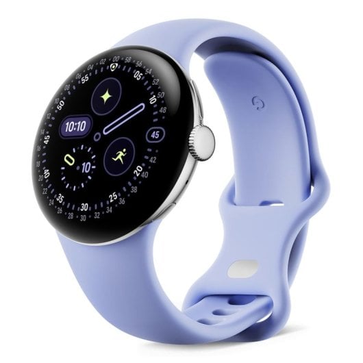 Google Pixel Watch 4 Bluetooth NFC WiFi 41mm AMOLED LTPO Noir Taille M Étanche IP68 SpO2 Pulsomètre