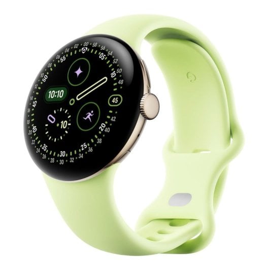 Google Pixel Watch 4 Bluetooth WiFi NFC 41mm AMOLED LTPO Noir Taille S/L IP68 SpO2 Pulsomètre