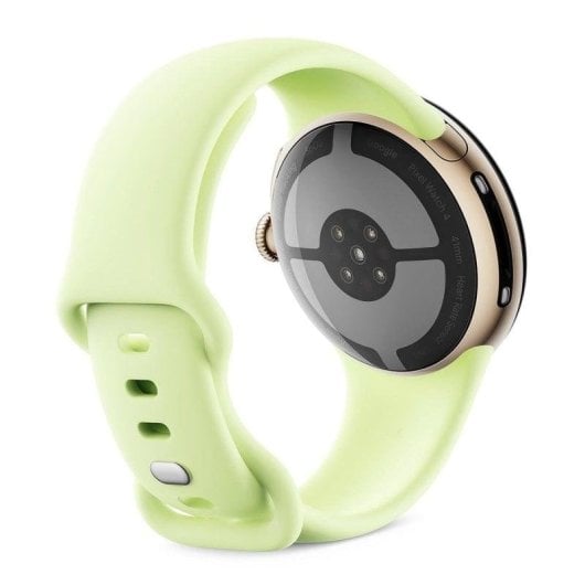 Google Pixel Watch 4 Wi-Fi Bluetooth NFC 45mm AMOLED Argent S/L Étanche IP68 SpO2 Pulsomètre