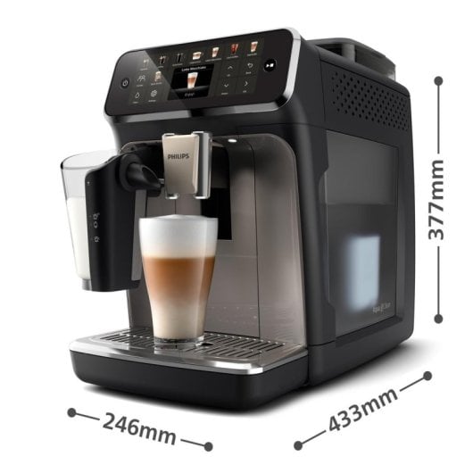 Kaffeevollautomat Philips 5500 series EP5549/70 1,8L 15 bar mit Milchaufschäumer und Keramikmahlwerk