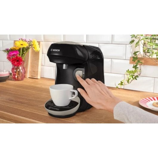 Cafetera Automática Bosch Tassimo Happy TAS109E 0,7 L 1400 W Beige y Negro multibebidas