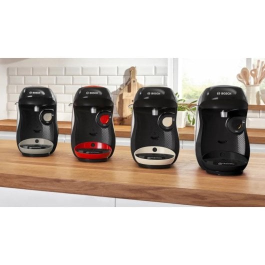Cafetera Automática Bosch Tassimo Happy TAS109E 0,7 L 1400 W Beige y Negro multibebidas