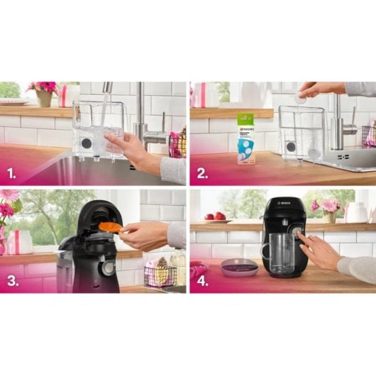 Cafetera Automática Bosch Tassimo Happy TAS109E 0,7 L 1400 W Beige y Negro multibebidas