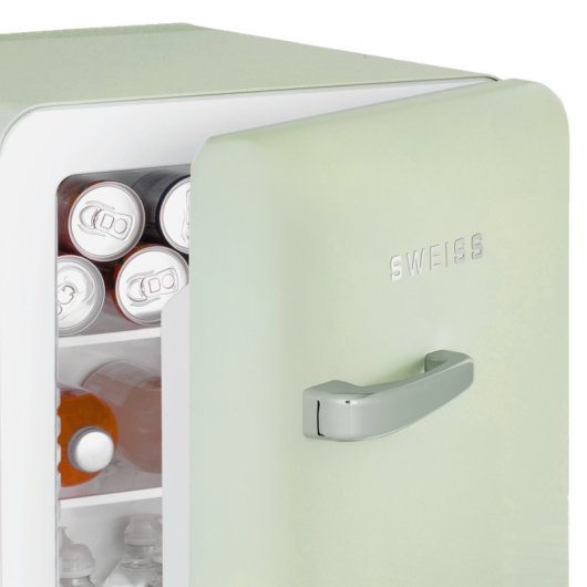 Minibar Vintage  Weiss7 31l Verde Pastel
