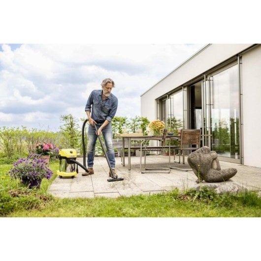 Aspirador sem Fio Kärcher WD 3-18 225W 20min 17L Seco e Húmido Acessórios