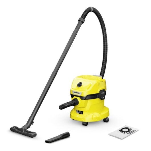 Akkusauger Trommel Kärcher WD 2-18 225W 12L Nass Trocken Filtersystem Blasfunktion