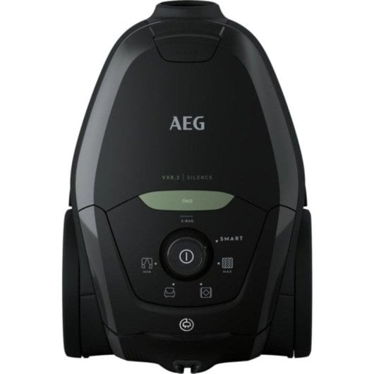 Aspirateur avec Sac AEG VX82-1-ÖKO 600W Filtre Hygiène+ 3,5L Noir Surfaces délicates