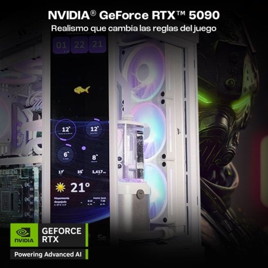 PcCom Custom Ryzen 9 9950X3D / 128GB / 4TB M.2 / RTX 5090 + Windows 11 Pro V2