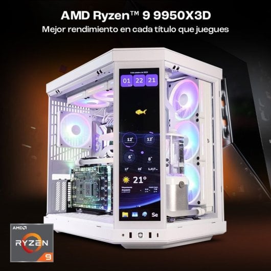 PcCom Custom Ryzen 9 9950X3D / 128GB / 4TB M.2 / RTX 5090 + Windows 11 Pro V2