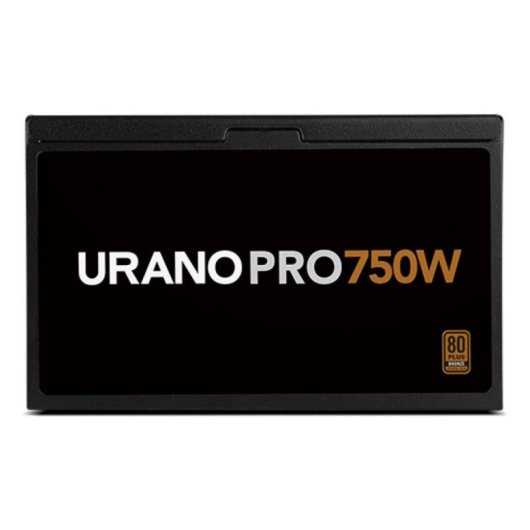 Fuente de Alimentacion Nox 750W Certificacion 80 PLUS Bronze Urano PRO extras cableado extralargo