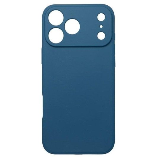 Cool blauwe siliconen hoes voor iPhone 17 Pro Max / 18 Pro Max
