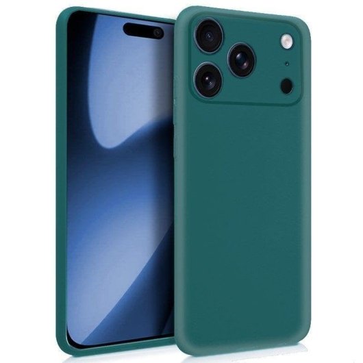 Cool Funda de Silicona Verde para iPhone 17 Pro Max / 18 Pro Max