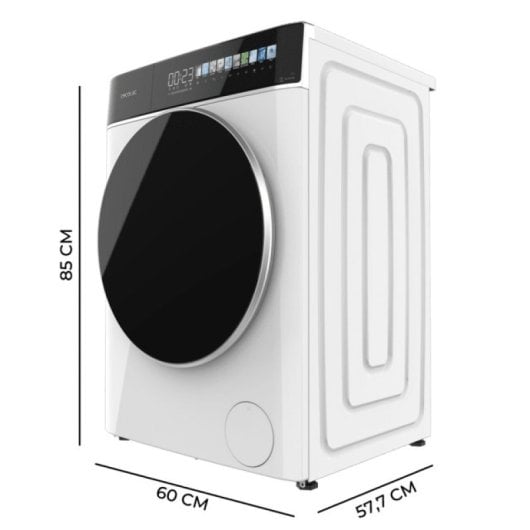 Lavadora Cecotec Bolero DressCode 9900 Carga Frontal 9kg 1400rpm A Blanca Autodosificación