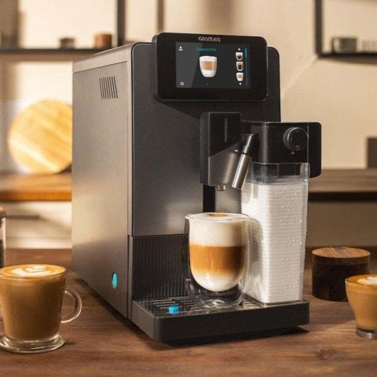 Cafeteira Superautomática Cecotec Cremmaet Latte Touch 1,1 L 19 bar com depósito de leite