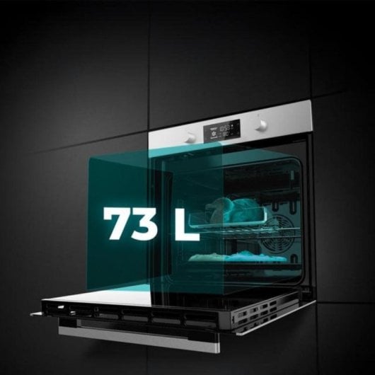 Horno eléctrico Cecotec Bolero Hexa P526000 73 L Negro Inox pirolítico con display touch