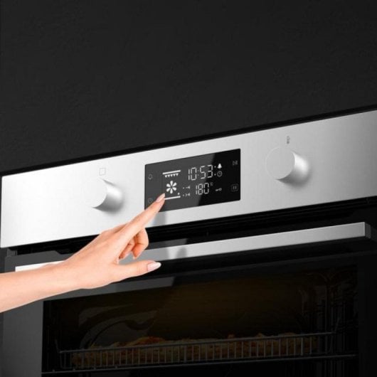 Horno eléctrico Cecotec Bolero Hexa P526000 73 L Negro Inox pirolítico con display touch