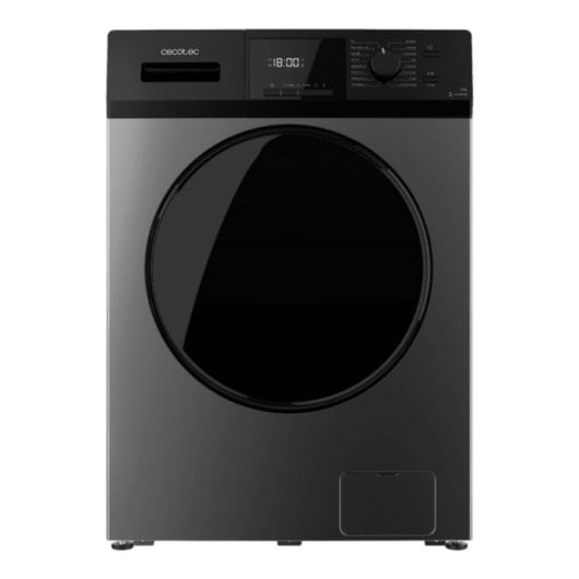 Lavadora Cecotec Bolero DressCode 9411 Inverter Carga Frontal 9 kg 1400 rpm A Acero Vapor