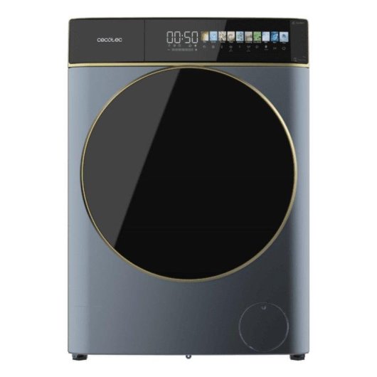 Lavadora Cecotec Bolero DressCode 9900 Carga Frontal 9Kg 1400rpm A Azul Autodosificación Inverter Full Color