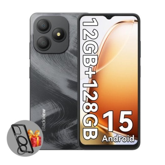 Blackview Wave 9C 4GB 128GB 6.56" IPS HD+ 4G Dual SIM Batería 5000mAh Android 13 Negro