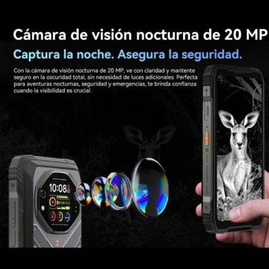 Oscal Tank 1 5G 12GB 256GB 6.78" Noir