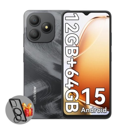 Blackview Wave 9C 4GB 64GB 6.56" IPS HD+ 4G Dual SIM 5000mAh Android Preto