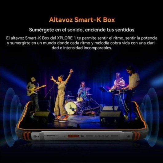 Blackview XPLORE 1 5G 12 Go 256 Go 6.78" Noir