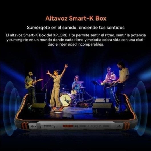 Blackview XPLORE 1 5G 12Go 256Go 6,78" Double écran Noir