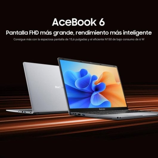 Ordinateur Portable Blackview AceBook 6 Intel N150 16GB 512GB SSD IPS FHD+ 15,6" Windows 11 Home Casque inclus